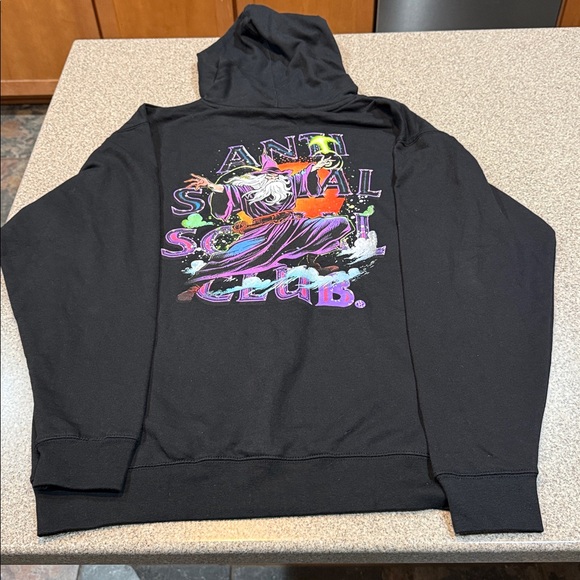 Anti Social Social Club Sleave Hoodie, Size L, NWT - Picture 7 of 8